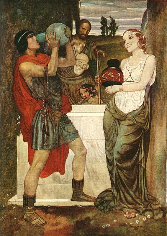 Fairytale Illustration by Gustaf Tenggren